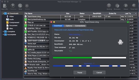 neat download manager extension for safari